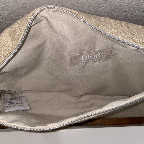 Dior Canvas Cosmetics Pouch Clutch - Picture 5 of 5